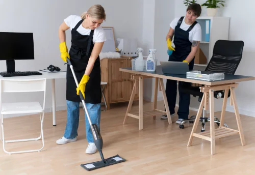 Nettoyage de bureau professionnel à Houppeville